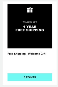 finish line STATUS free shipping reward