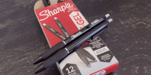 Sharpie Fine Point S-Gel Pens 12-Count Pack Only $7.97 Shipped on Amazon (Regularly $20)