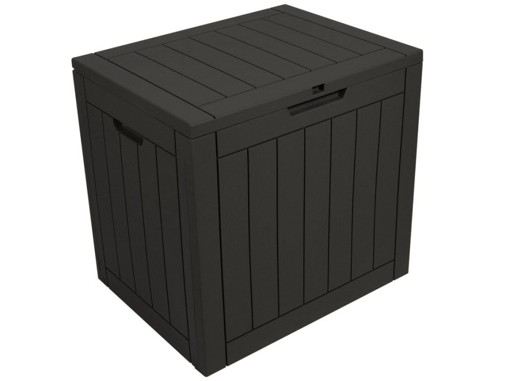 Stout Stuff 31 Gallons Square Plastic Deck Box