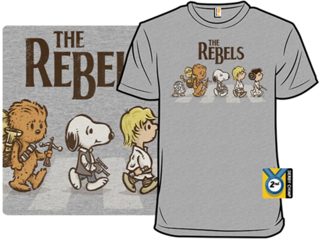A t-shirt with Peanuts Characters 