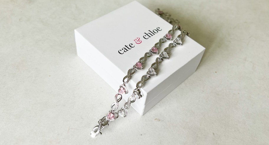 cate & chloe bracelet in different diamonds