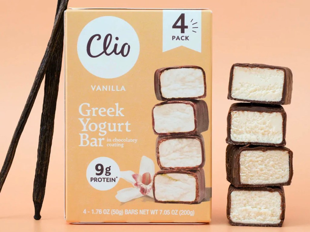 clio greek yogurt bars