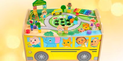 CoComelon Wooden Bus Activity Table Only $40 Shipped on Walmart.com (Regularly $125)