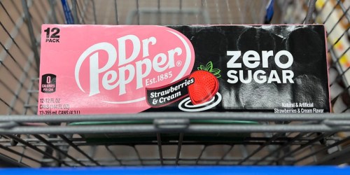 NEW Dr Pepper Strawberries & Cream Available Now at Walmart