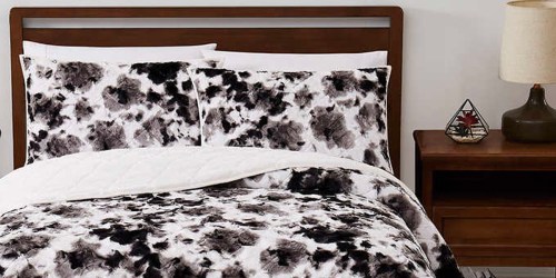 Frye 3-Piece Faux Fur Comforter Set Only $19.99 Shipped on Costco.com