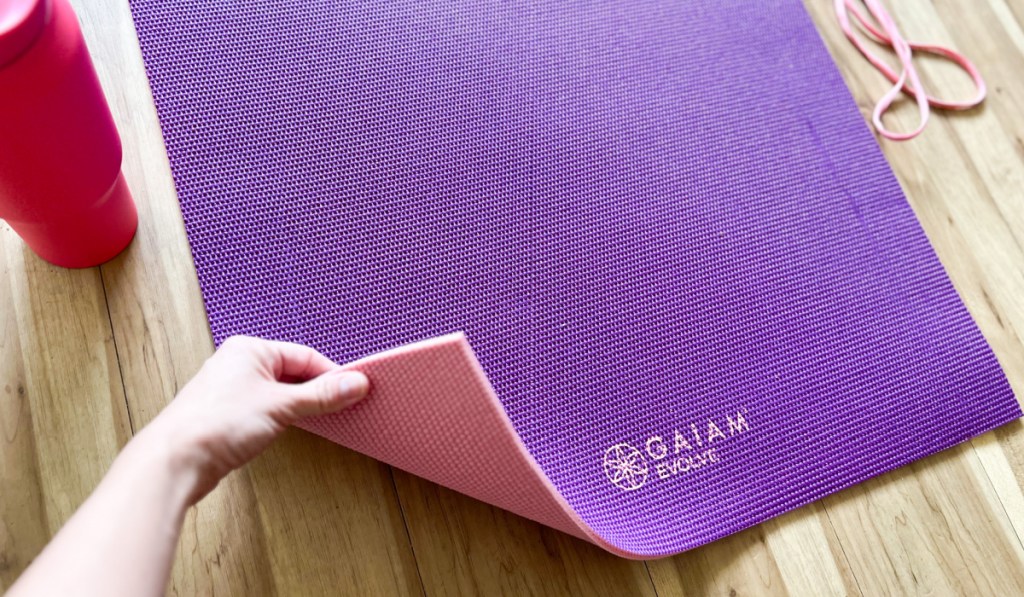 reversible yoga mat 