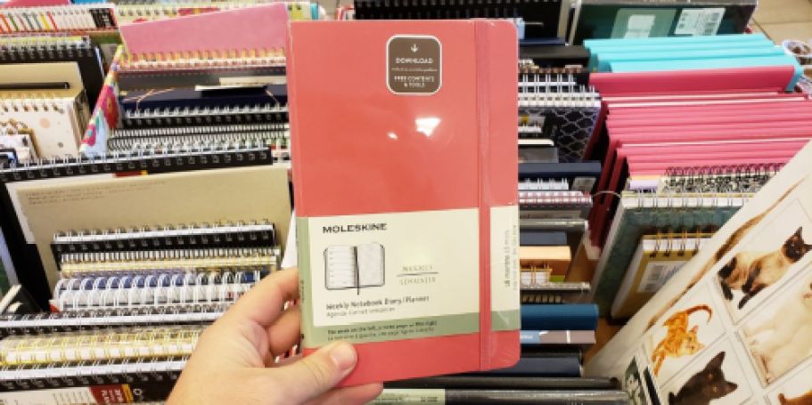 Up to 50% Off Moleskine Weekly Planners on Amazon | Prices Starting at $10!