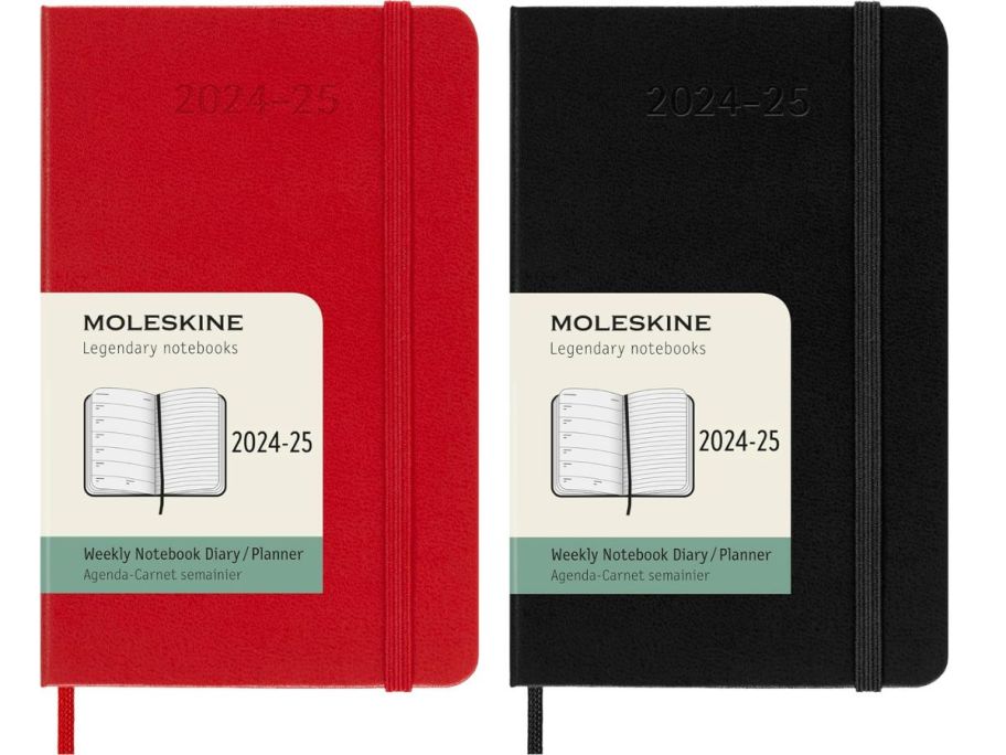 moleskine planner stock images