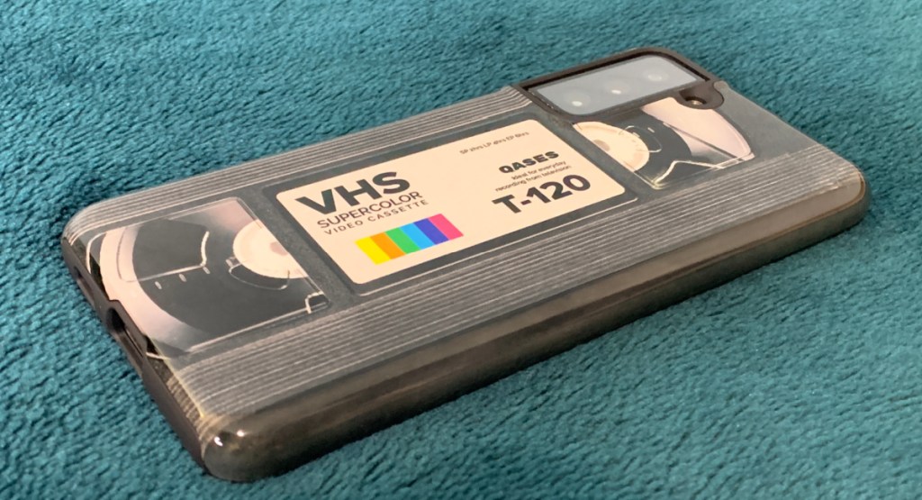 VHS phone case