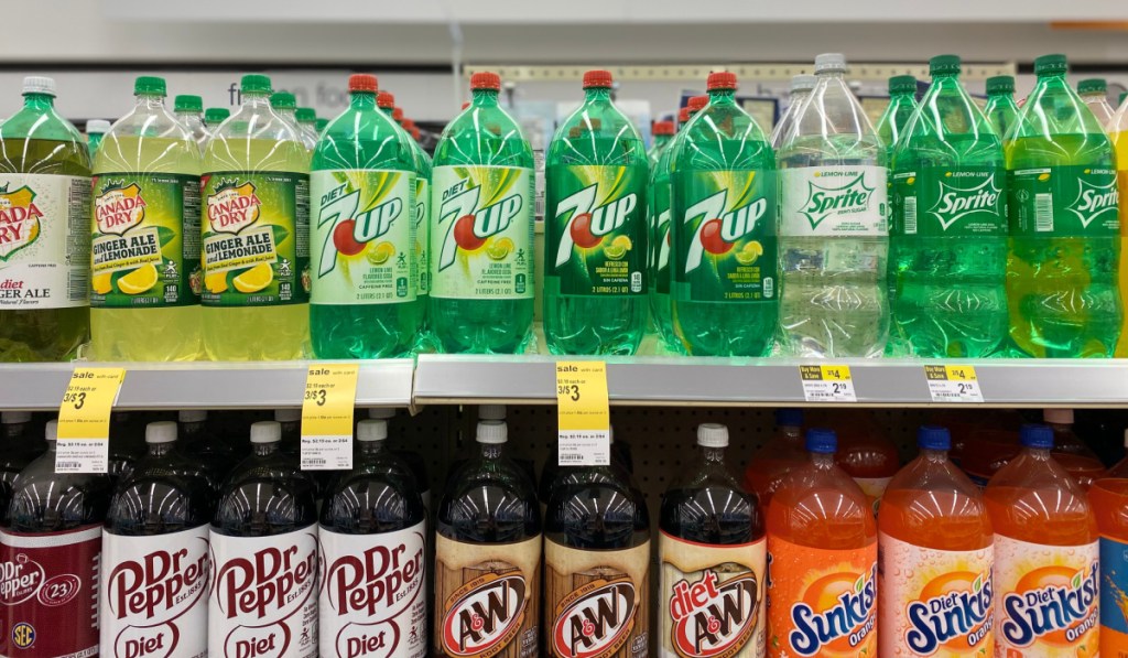 soda liters in store