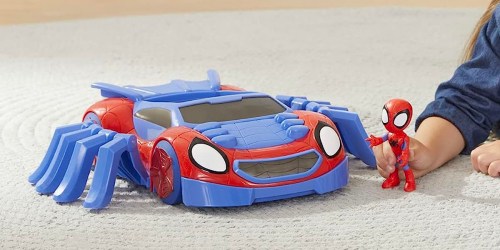 Spidey and His Amazing Friends Car w/ Figure Only $19.50 on Amazon or Walmart.com (Reg. $33)