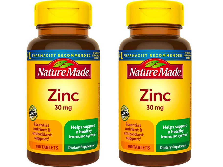 natures made zinc