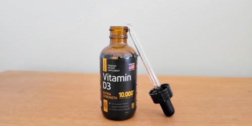 Raw Science Vitamin D3 Drops Only $13 Shipped on Amazon | Improves Energy, Mood, Bone Health & More!