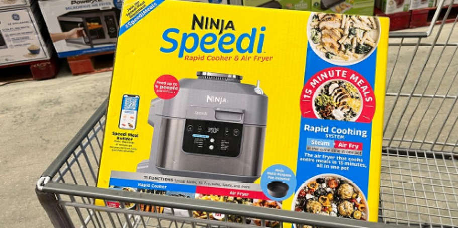 Ninja Speedi Rapid Cooker & Air Fryer Only $69 w/ Free Sam’s Club Pick-Up