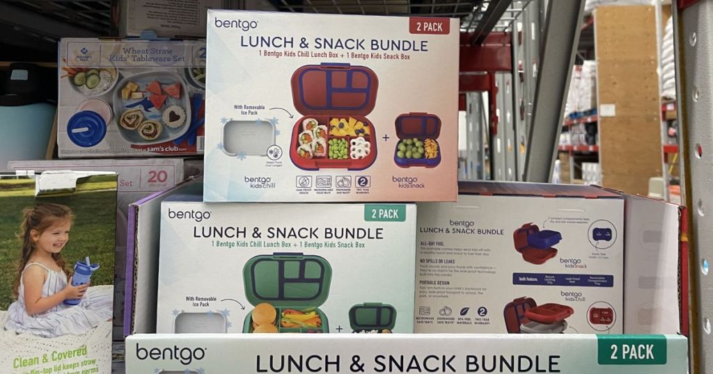 Bentgo Lunchbox and Snack Bundles at Sams Club
