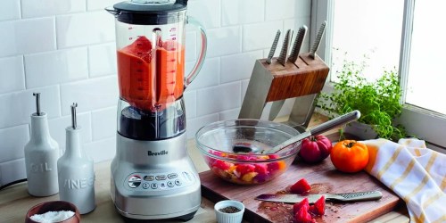 Breville Blender Only $100.99 Shipped on BestBuy.com (Reg. $200) | Includes 9 Settings & 5 Speeds