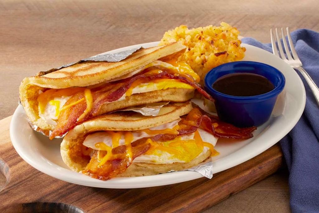 Cracker barrel pancake tacos