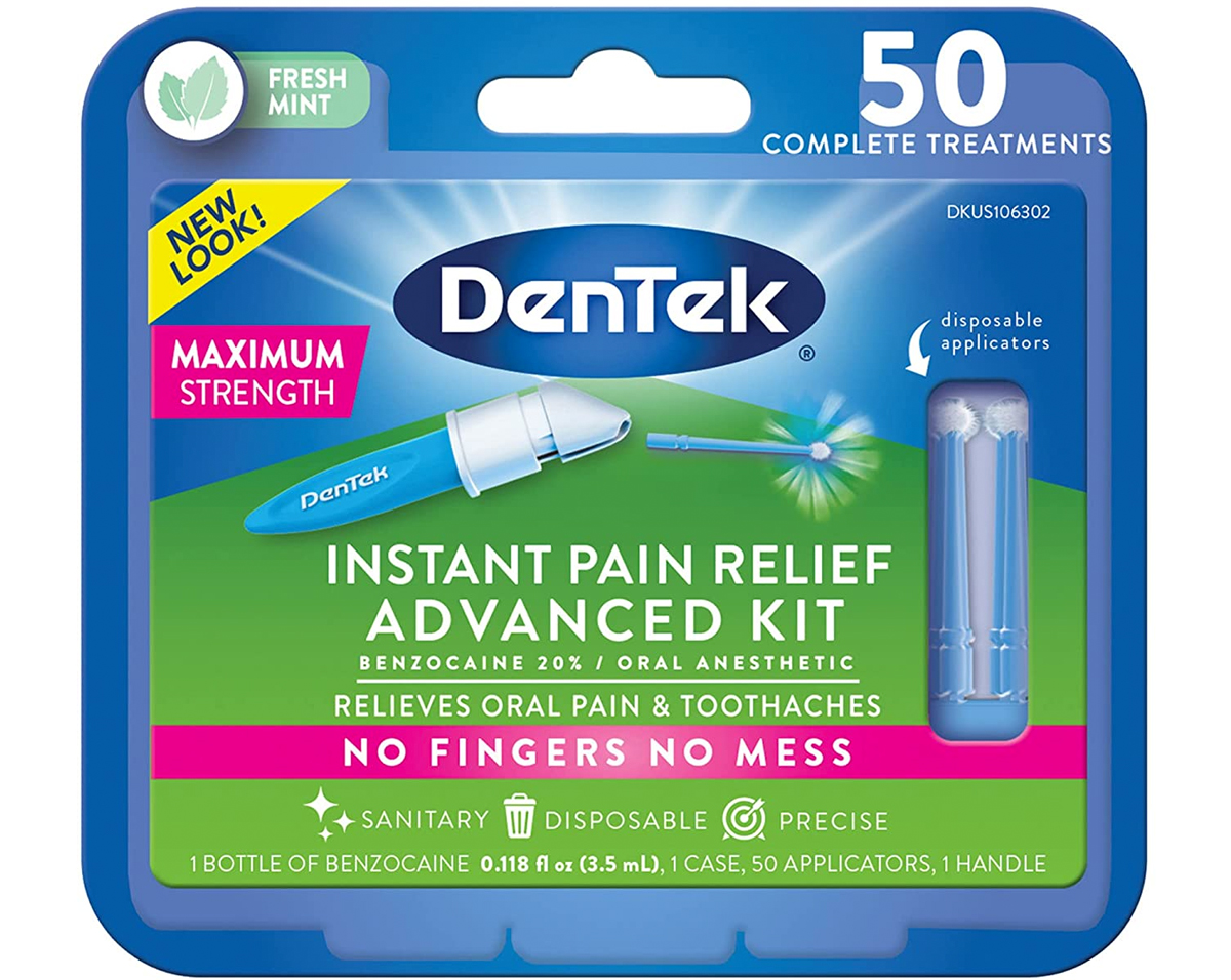 DenTek Instant Oral Pain Relief Maximum Strength Kit