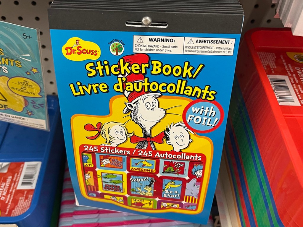 Dr Seuss Sticker Book