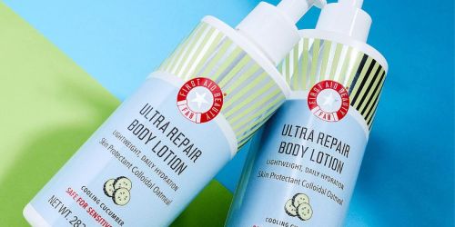 First Aid Beauty Ultra Repair Body Lotion 2-Pack from $37.98 Shipped (Reg. $76)