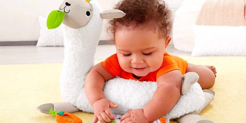 Fisher-Price Tummy Time Llama Only $23 on Amazon or Walmart.com | Great Baby Shower Gift