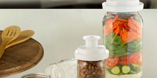 FoodSaver Vacuum Sealer Mason Jar Accessory Kit Only $10.98 on Amazon (Regularly $25)