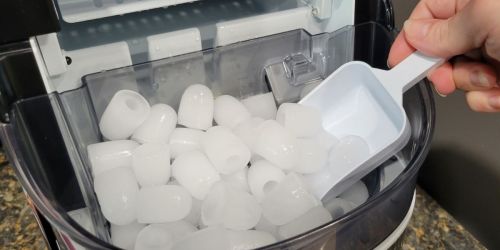 Self-Cleaning Countertop Ice Maker Only $82.87 Shipped on Amazon