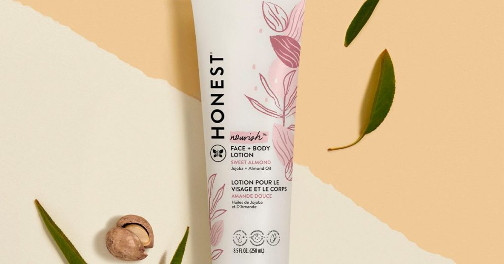 Honest Nourish Sweet Almond 8.5-oz. Face & Body Lotion