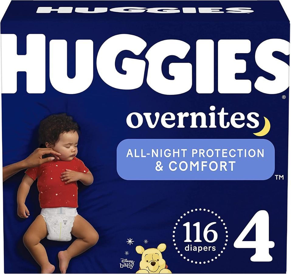 Huggies Overnites Diapers Size 4