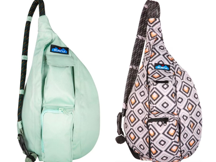 kavu mini rope bag and rope sling pack