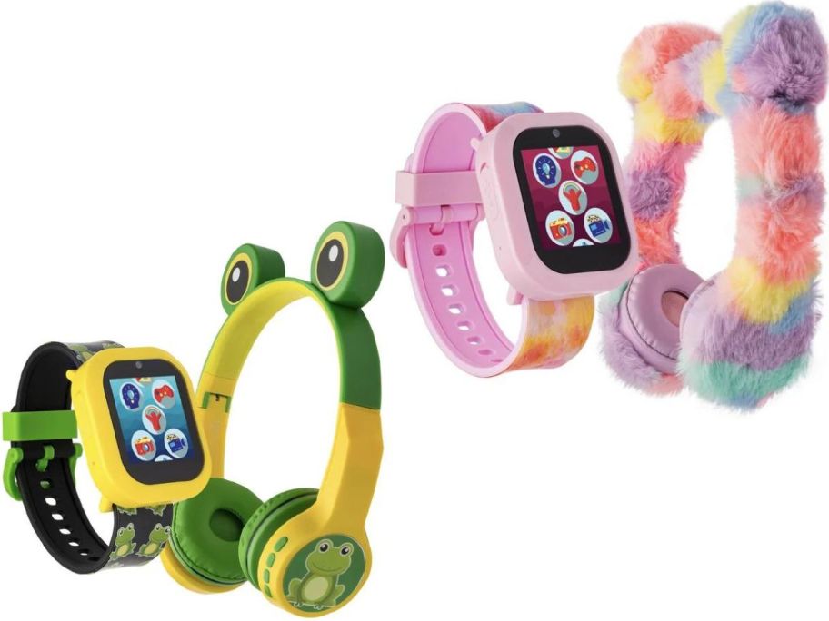 Kids Smartwatch and headphone set