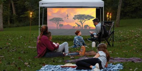 WOW! Ozark Trail Projection Screen Just $12 on Walmart.com | Movie Night Upgrade