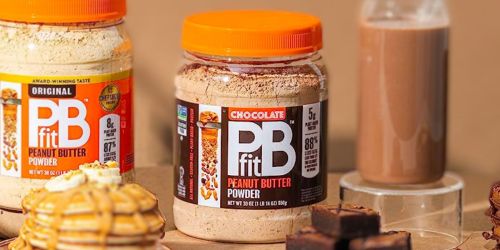 PBfit Peanut Butter Powder 30oz Jar Only $10.46 Shipped on Amazon