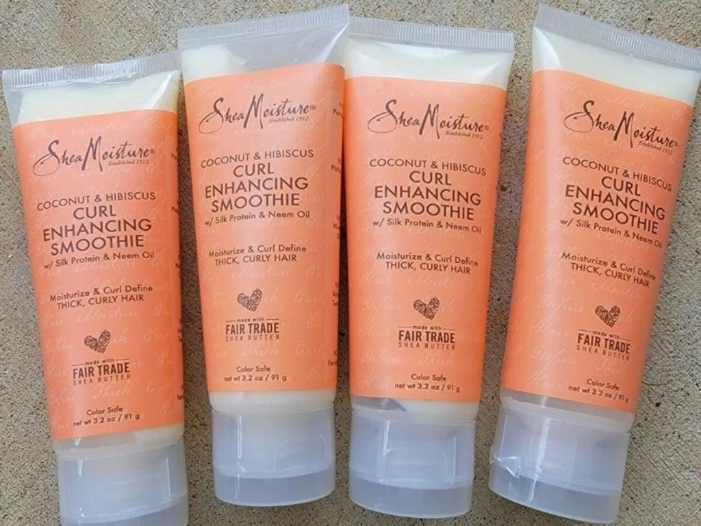 4 tubes of Shea Moisture Smoothie