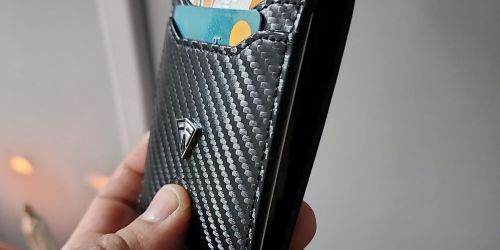 Slim Front Pocket RFID Blocking Leather Wallets Only $4.49 on Amazon