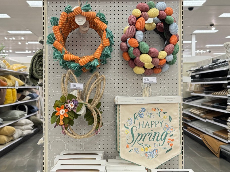 Spritz Easter Wreaths and Wall Hangers