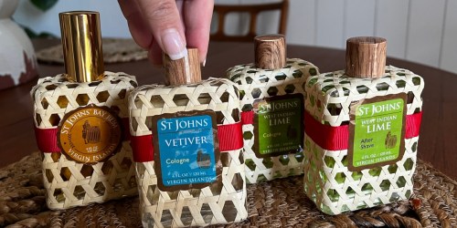 50% Off St Johns Luxury Caribbean-Inspired Cologne | Unique Gift Idea