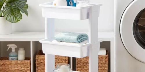 Target 3-Tier Utility Carts from $15 | Great for Crafts, Organizing, Toys & More