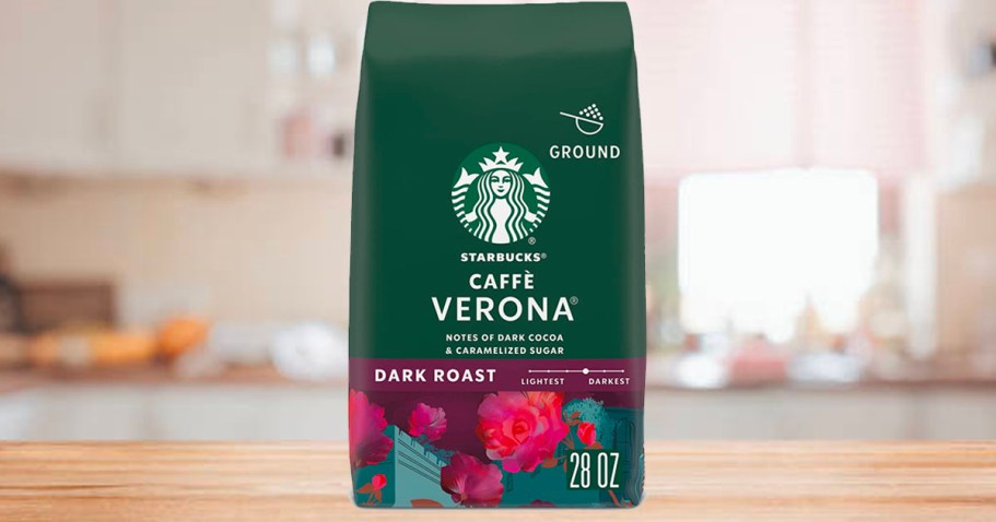 Starbucks Caffè Verona Ground Coffee Just $7.73 Shipped on Amazon (Reg. $13)