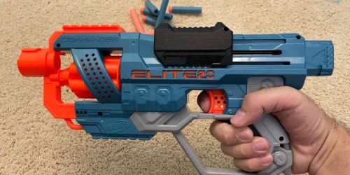 NERF Elite Commander Blaster w/ 12 Darts Just $7.49 on Amazon or Walmart.com