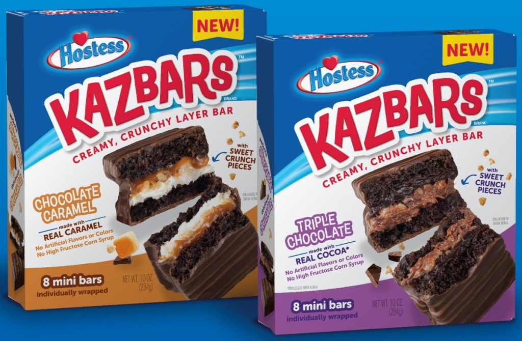 2 boxes of Hostess Kazbars