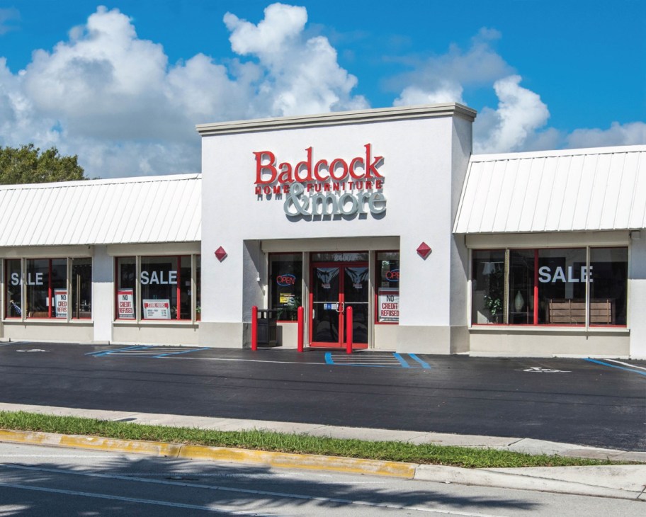 A badcock home furniture and more storefront