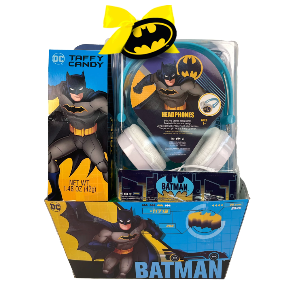 Batman pre-filled Easter basket from Walmart