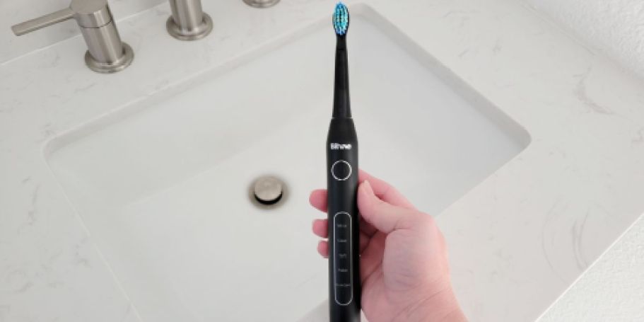Highly-Rated Electric Toothbrush w/ 8 Brush Heads Only $11.99 on Amazon