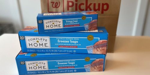 Buy 1, Get 2 FREE Walgreens Storage Bags (Only 93¢ Each)