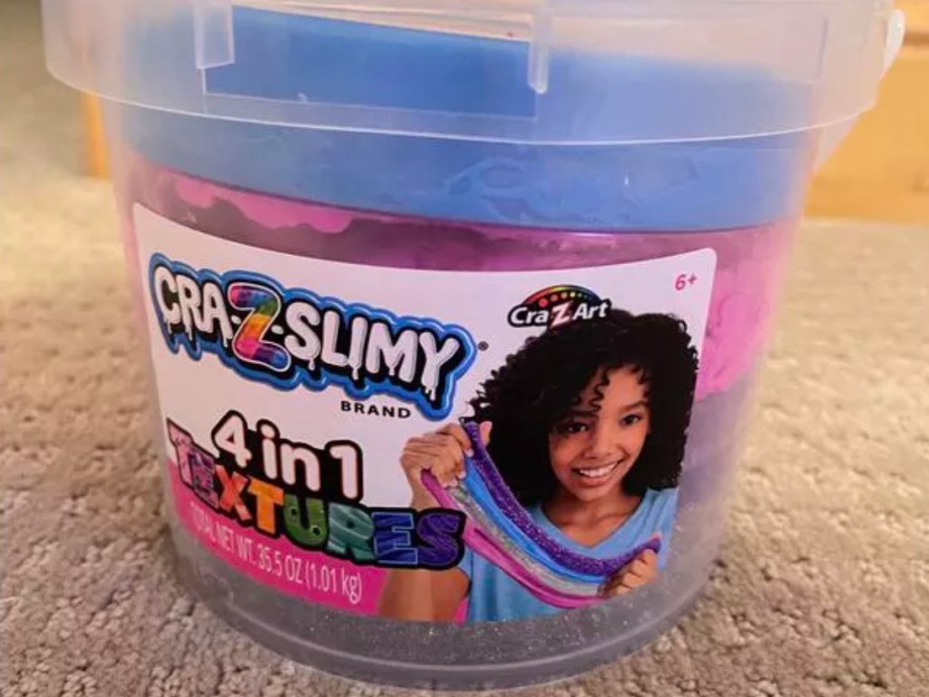 cra-z slimy textures bucket