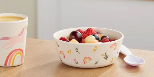 *NEW* Target Pillowfort Kids Bamboo & Melamine Dishes Only $2 Each