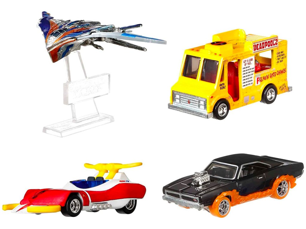 Hot Wheels Marvel Premium 5-Pack Bundle