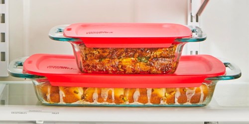 Pyrex 4-Piece Baking Set Just $16 on Walmart.com