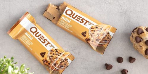 Quest Mini Protein Bars 12-Pack Only $9.59 Shipped on Amazon (Regularly $20)